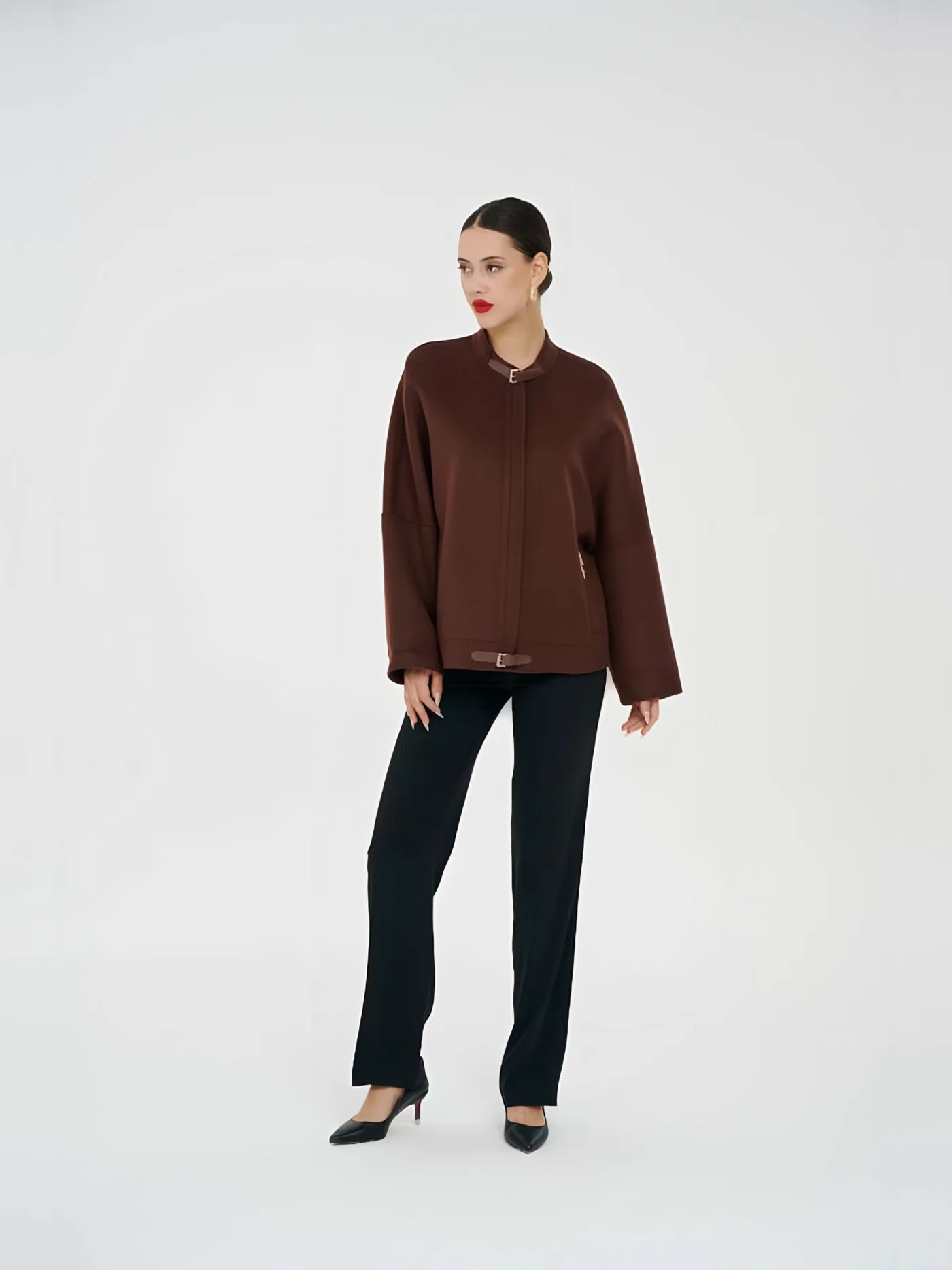 Zip Short Coat — BALIZZA