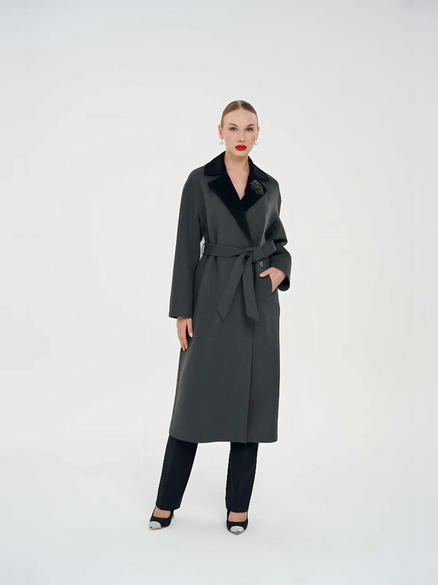 Belted Coat — BALIZZA