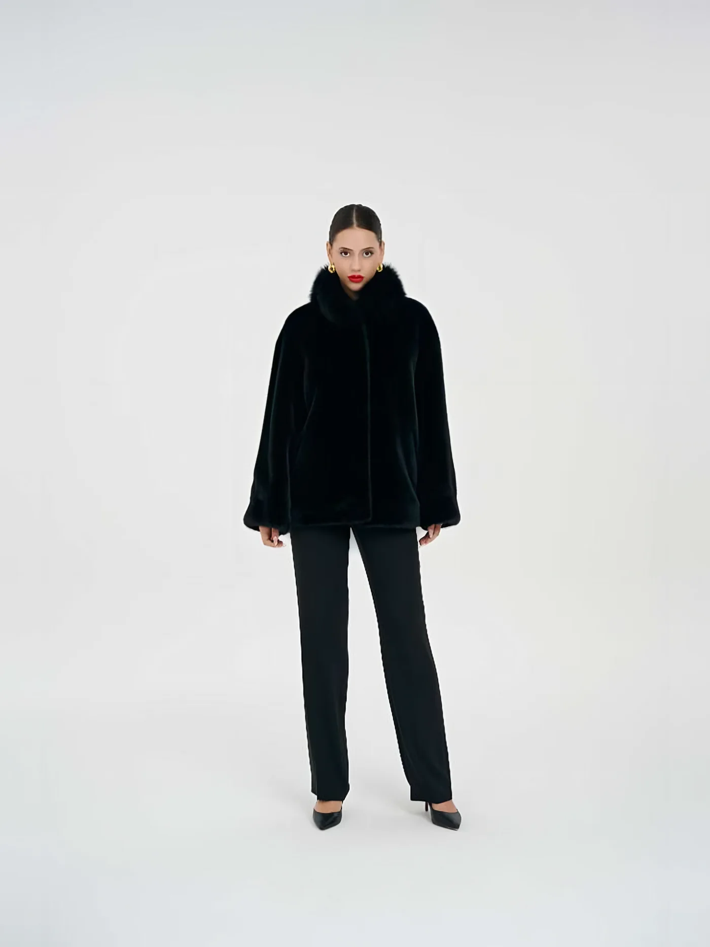Short Plush Jacket — BALIZZA